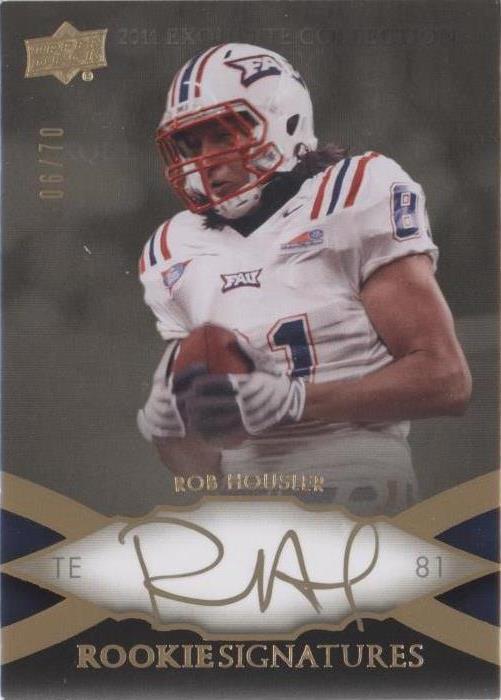 2011 Upper Deck Exquisite Collection Rob Housler #70