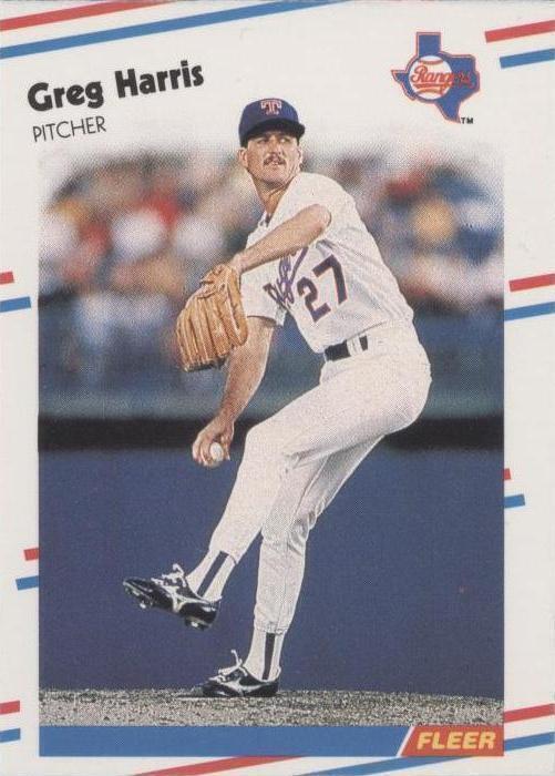 Fleer 1988 - Greg Harris #468