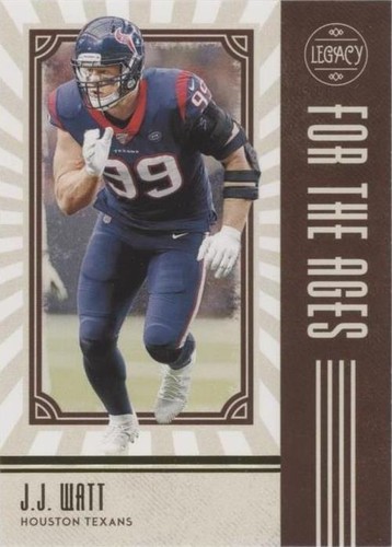 2020 Panini Legacy J.J. Watt #FTA-JJ