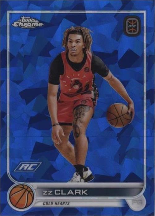 2022-23 Topps Chrome OTE Overtime Elite Sapphire Edition - ZZ Clark #53