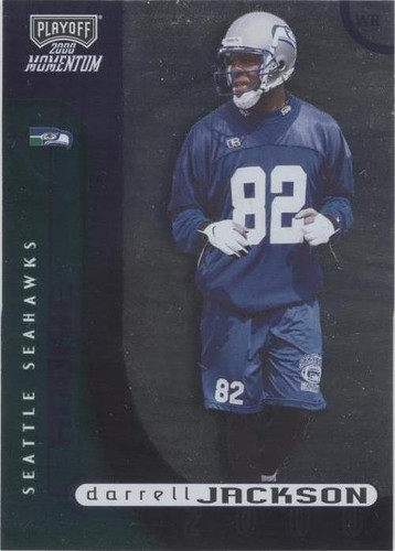 2000 Playoff Momentum Darrell Jackson #129