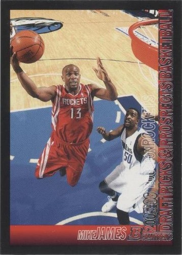 2005-06 Bowman Draft Picks & Prospects - Mike James #31