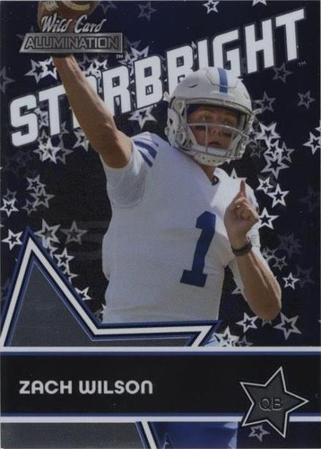 2021 Wild Card Alumination Zach Wilson #SB-2