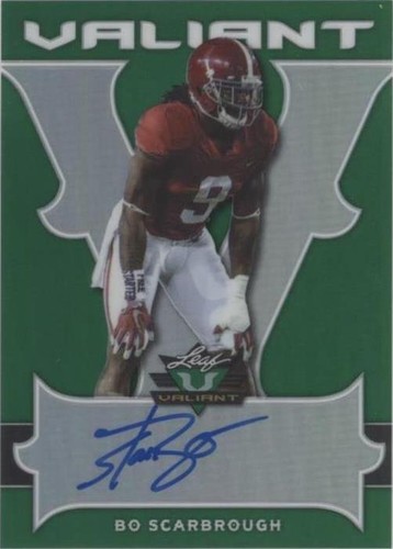 2018 Leaf Valiant Bo Scarbrough #BA-BS1
