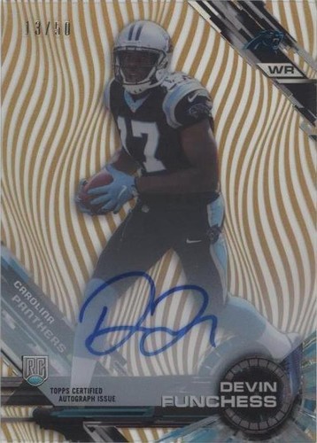 2015 Topps High Tek Devin Funchess #86