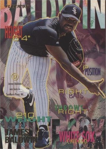 1995 Fleer Update - James Baldwin #U-33