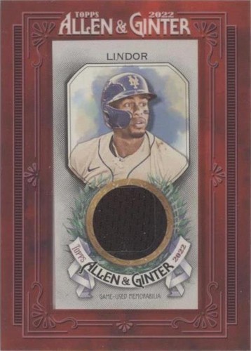 2022 Topps Allen & Ginter - Francisco Lindor #MFR-FL