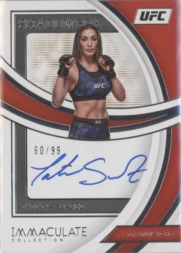 2022 Panini Immaculate Collection UFC - Tatiana Suarez #SS-TSZ