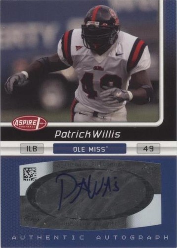 2007 SAGE Aspire Patrick Willis #31A