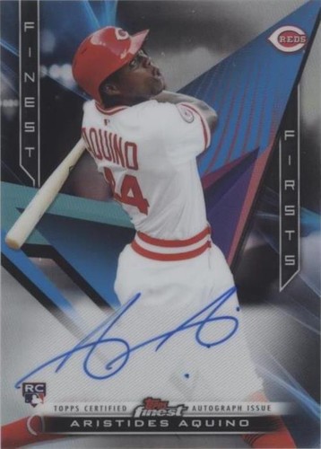 2020 Topps Finest - Aristides Aquino #FFA-AA
