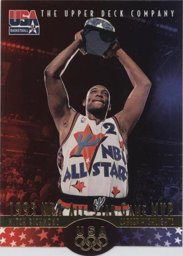 1996 Upper Deck USA Basketball Deluxe Gold Edition - Mitch Richmond #46