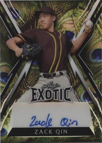 2023 Leaf Exotic - Zack Qin #BA-ZQ1