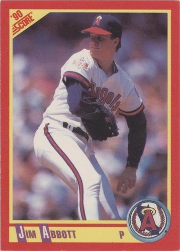 1990 Score - Jim Abbott #330