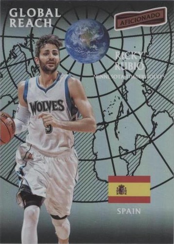 2016-17 Panini Aficionado - Ricky Rubio #133