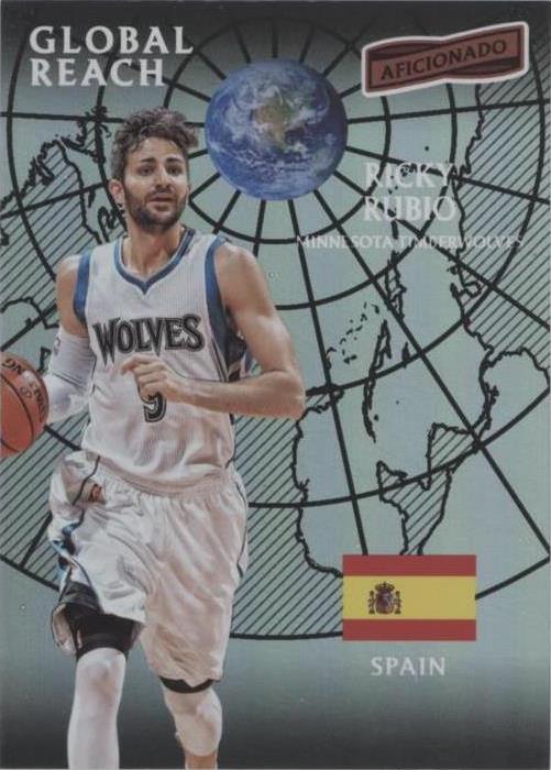 2016-17 Panini Aficionado - Ricky Rubio #133