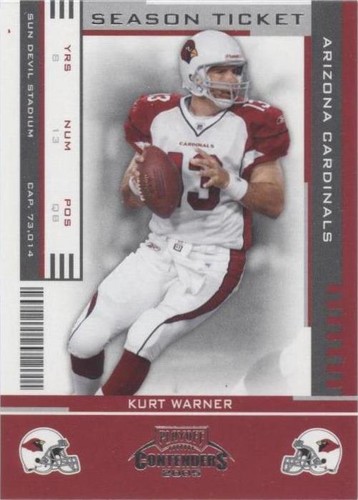 2005 Playoff Contenders Kurt Warner #2