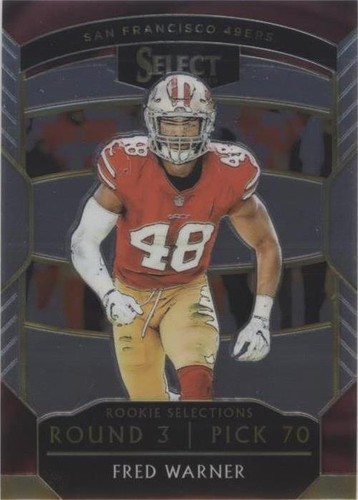 2018 Panini Select Fred Warner #RS-18