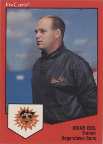 1989 ProCards Minor League Team Sets - Brian Ebel #284