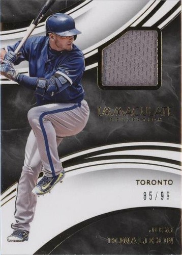 2016 Panini Immaculate Collection - Josh Donaldson #IS-JD
