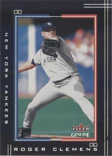 2002 Fleer Genuine - Roger Clemens #85