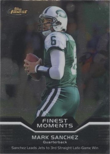 2011 Topps Finest Mark Sanchez #FM-MS