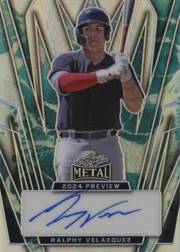 2023 Leaf Trinity - Ralphy Velazquez #LMP-RV1
