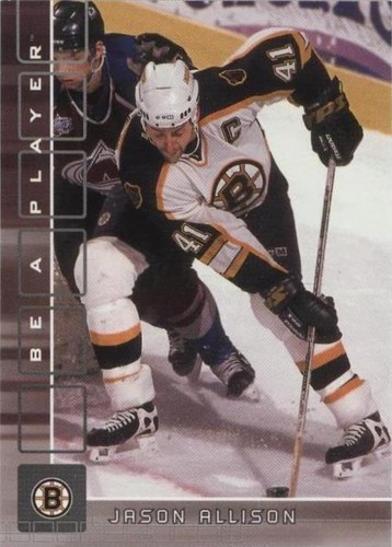 2001-02 In the Game Be A Player Memorabilia - Jason Allison #197