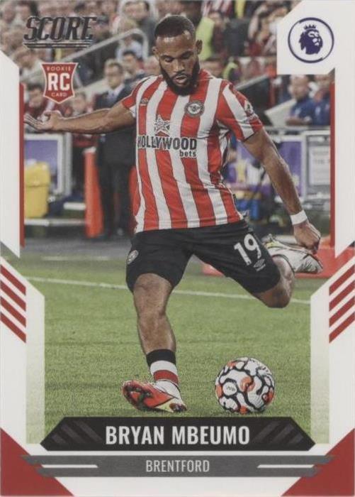 2021-22 Panini Score Premier League Bryan Mbeumo #58
