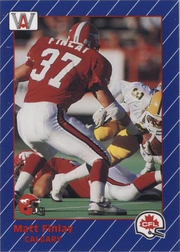 1991 All World CFL Matt Finlay #24