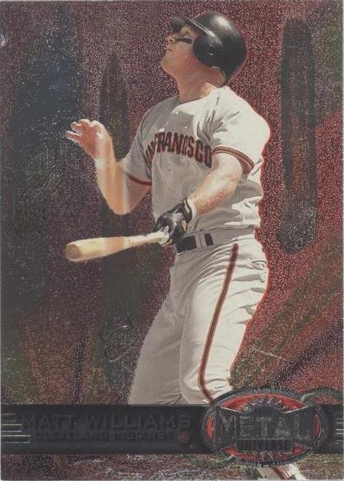 1997 Skybox Metal Universe - Matt Williams #89