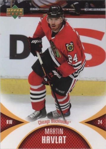 2006-07 Upper Deck Mini Jersey Collection - Martin Havlat #21