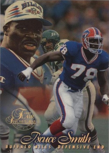 1997 Flair Showcase Bruce Smith #78