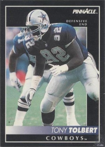 1992 Pinnacle Tony Tolbert #25
