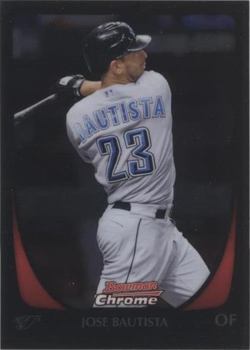 2011 Bowman Chrome - Jose Bautista #122