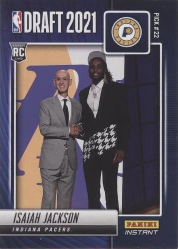 2021-22 Panini Instant - Isaiah Jackson #DN21