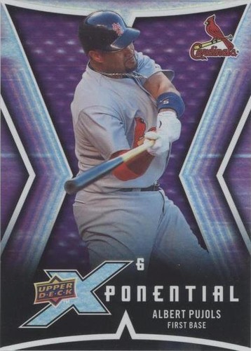 2009 Upper Deck X - Albert Pujols #X6-AP