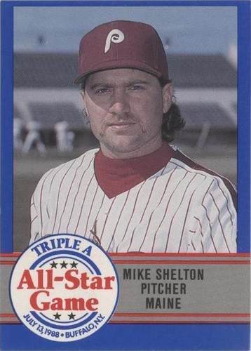 1988 ProCards Triple A All-Star Game - Mike Shelton #AAA-25