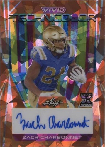 2023 Leaf Vivid Zach Charbonnet #T-ZC1