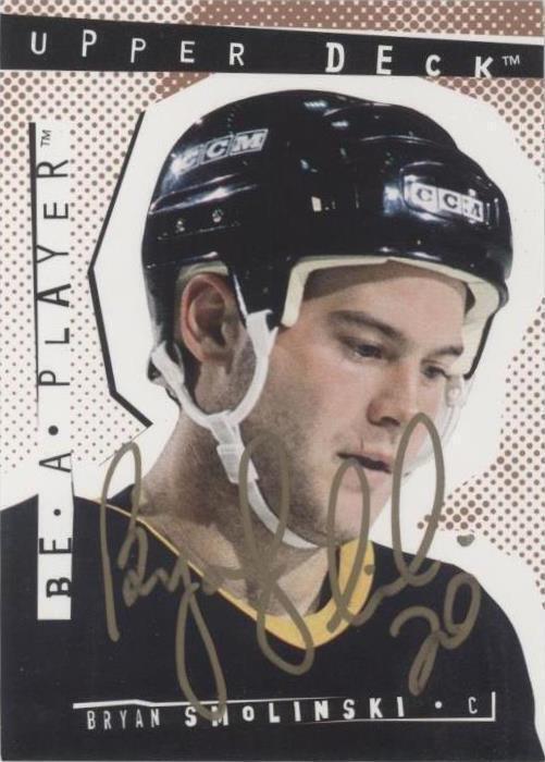 1994-95 Upper Deck Be a Player - Bryan Smolinski #47
