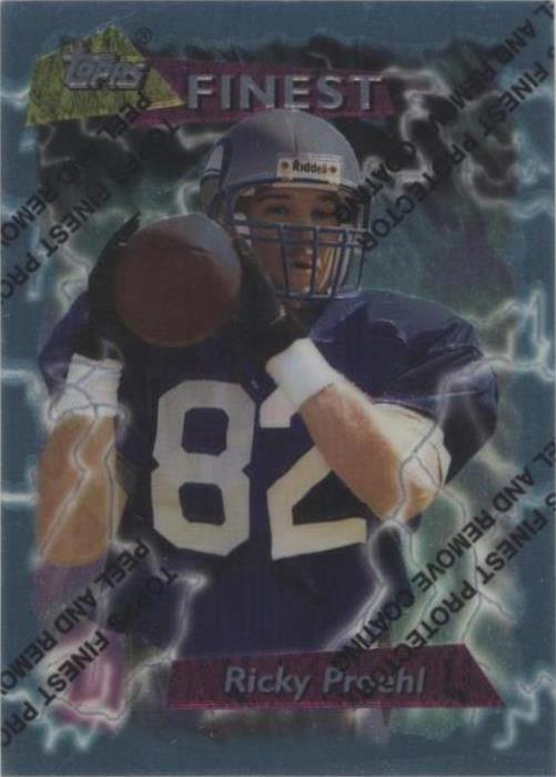 1995 Topps Finest Ricky Proehl #194