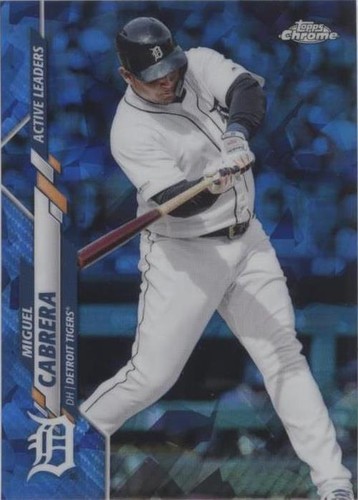 2020 Topps Chrome Update Series Sapphire Edition - Miguel Cabrera #U-193