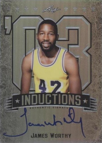 2012-13 Leaf Metal - James Worthy #I-JW1