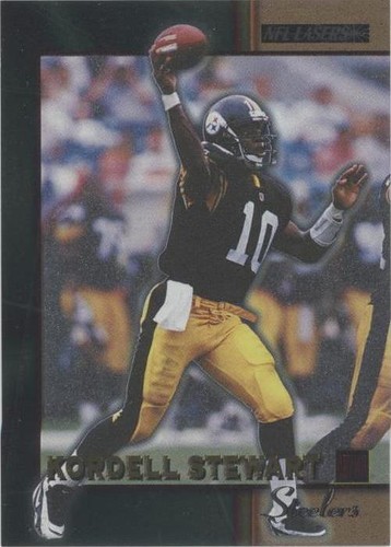 1996 Score Board NFL Lasers Kordell Stewart #21