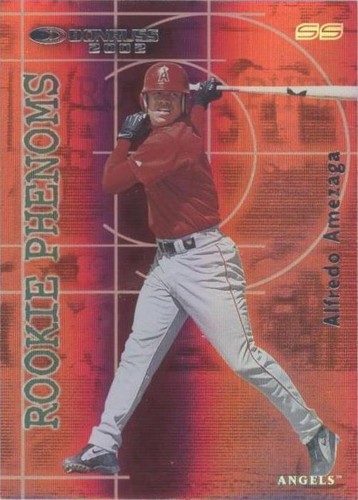 2002 Donruss The Rookies - Alfredo Amezaga #RP-13