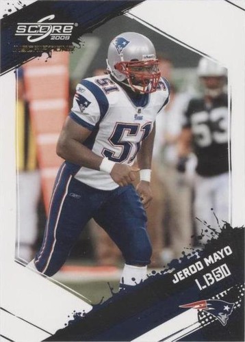2009 Score Inscriptions Jerod Mayo #172