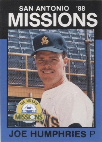 1988 Best San Antonio Missions - Joe Humphries #20