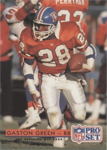 1992 Pro Set Gaston Green #156