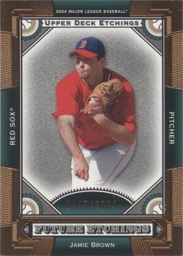 2004 Upper Deck Etchings - Jamie Brown #92