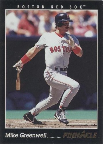 1993 Pinnacle - Mike Greenwell #102