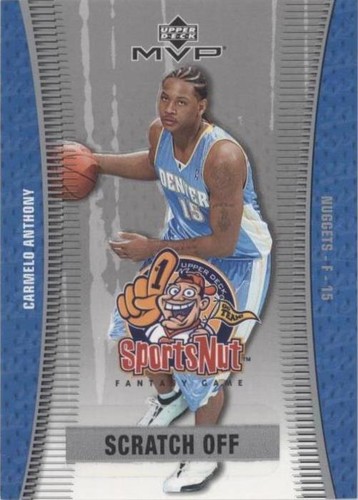 2003-04 Upper Deck MVP - Carmelo Anthony #SN89
